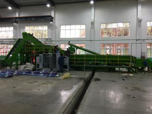 長(zhǎng)槽清理烘干生產(chǎn)線